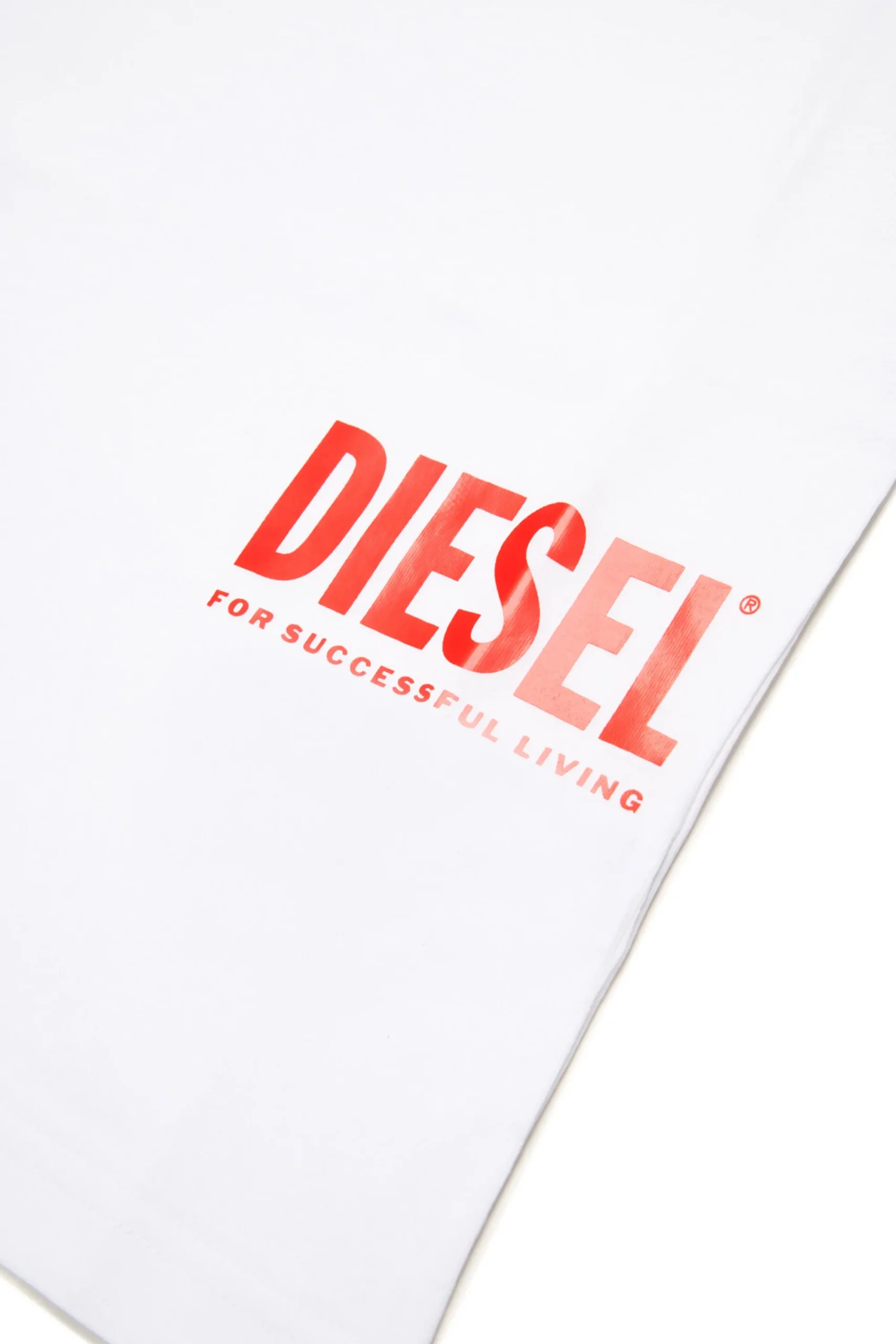 Swimwear | Swimwear>DIESEL T-shirt branded with side logo white