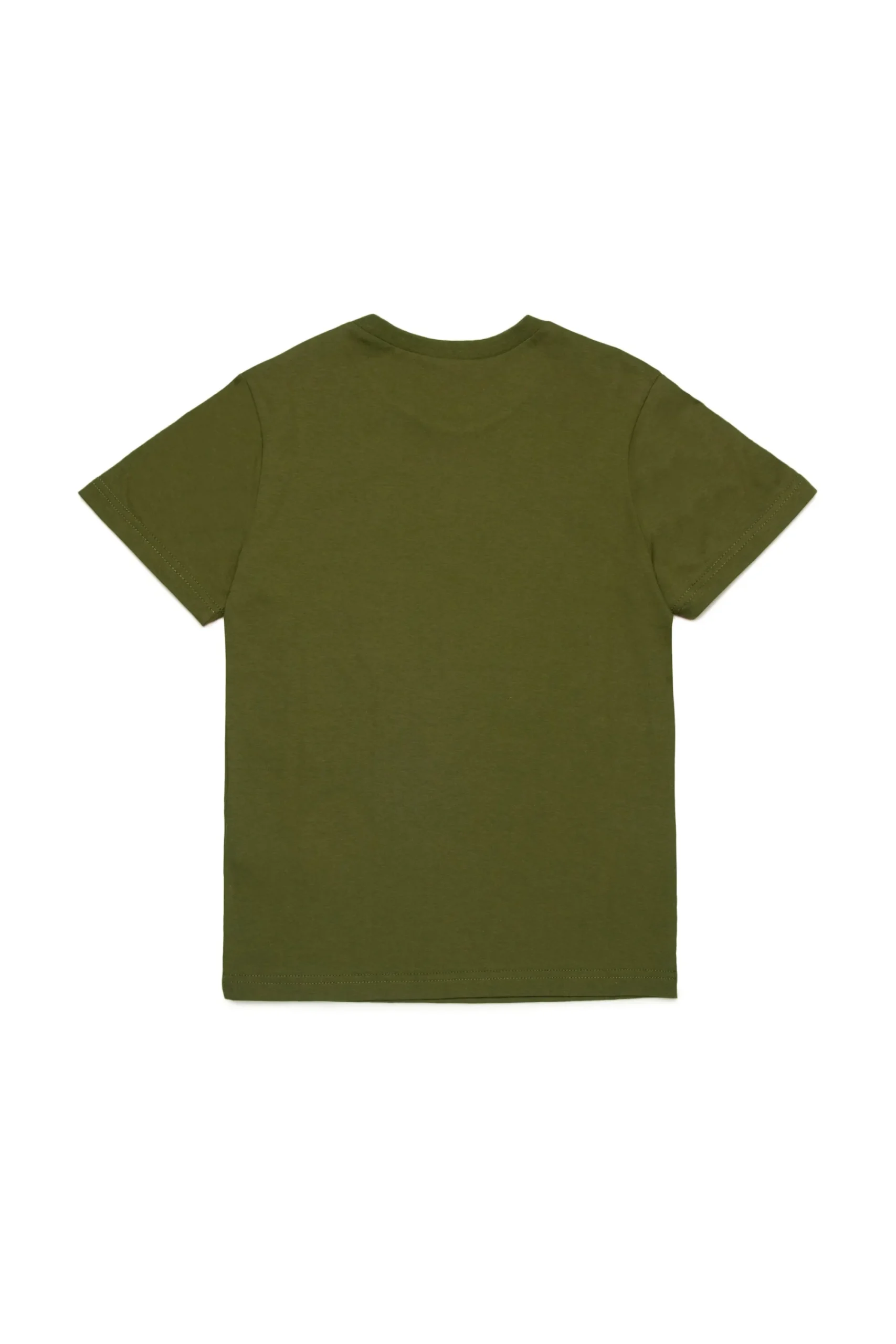 T-Shirts | Activewear>N°21 T-shirt in jersey with logo military green