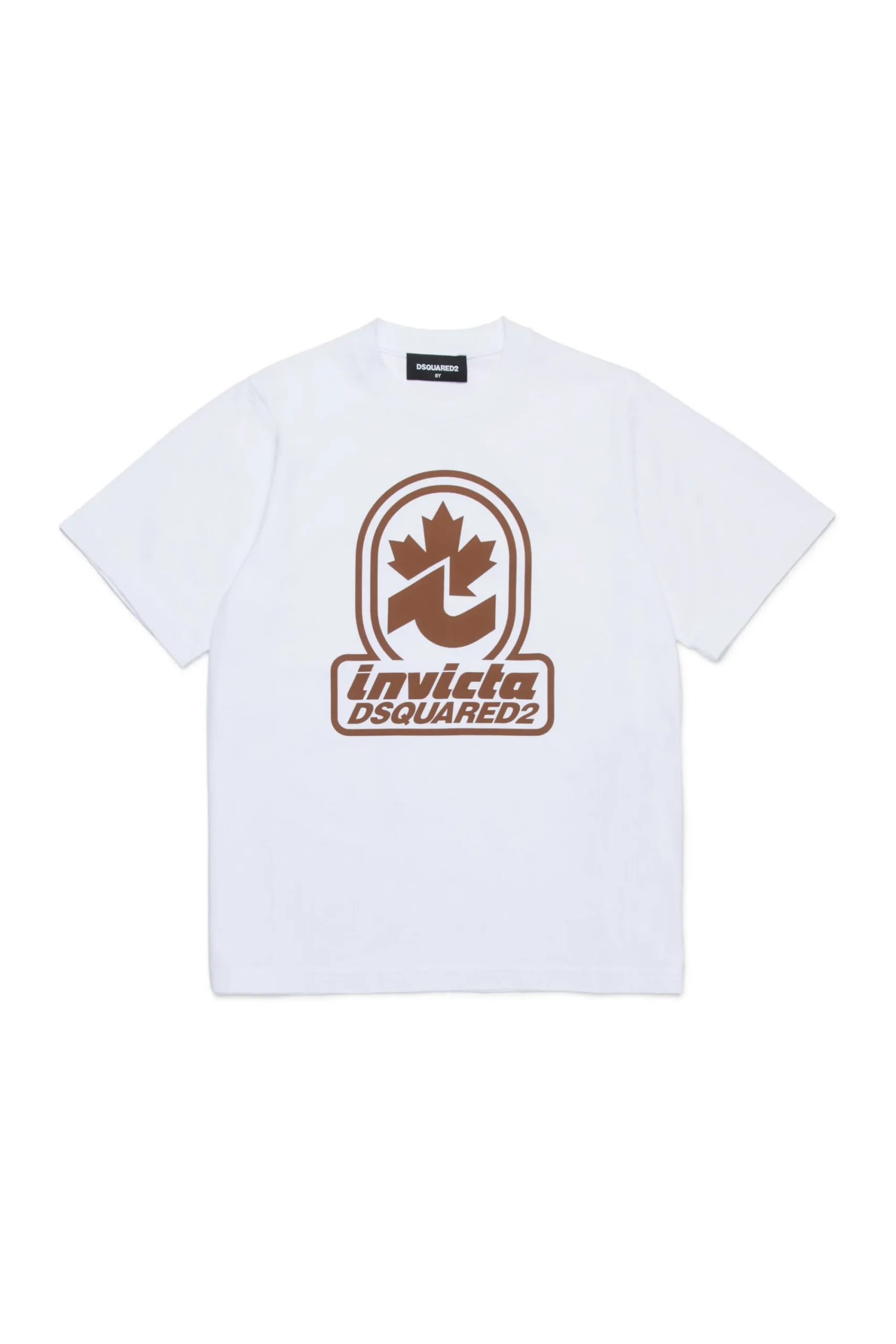 T-Shirts | T-Shirts>DSQUARED2 T-shirt Invicta x white