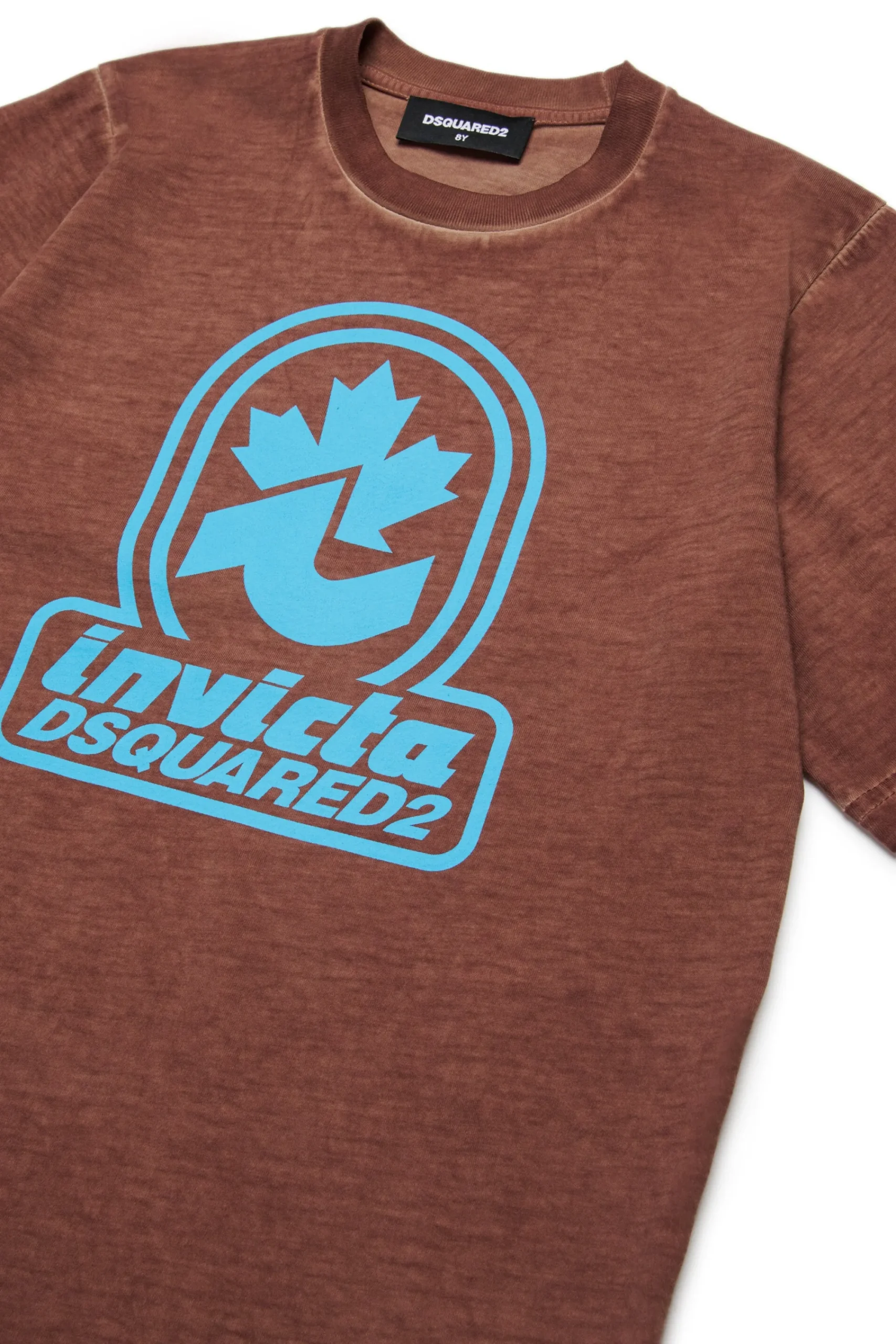 T-Shirts | T-Shirts>DSQUARED2 T-shirt Invicta x dachshund brown
