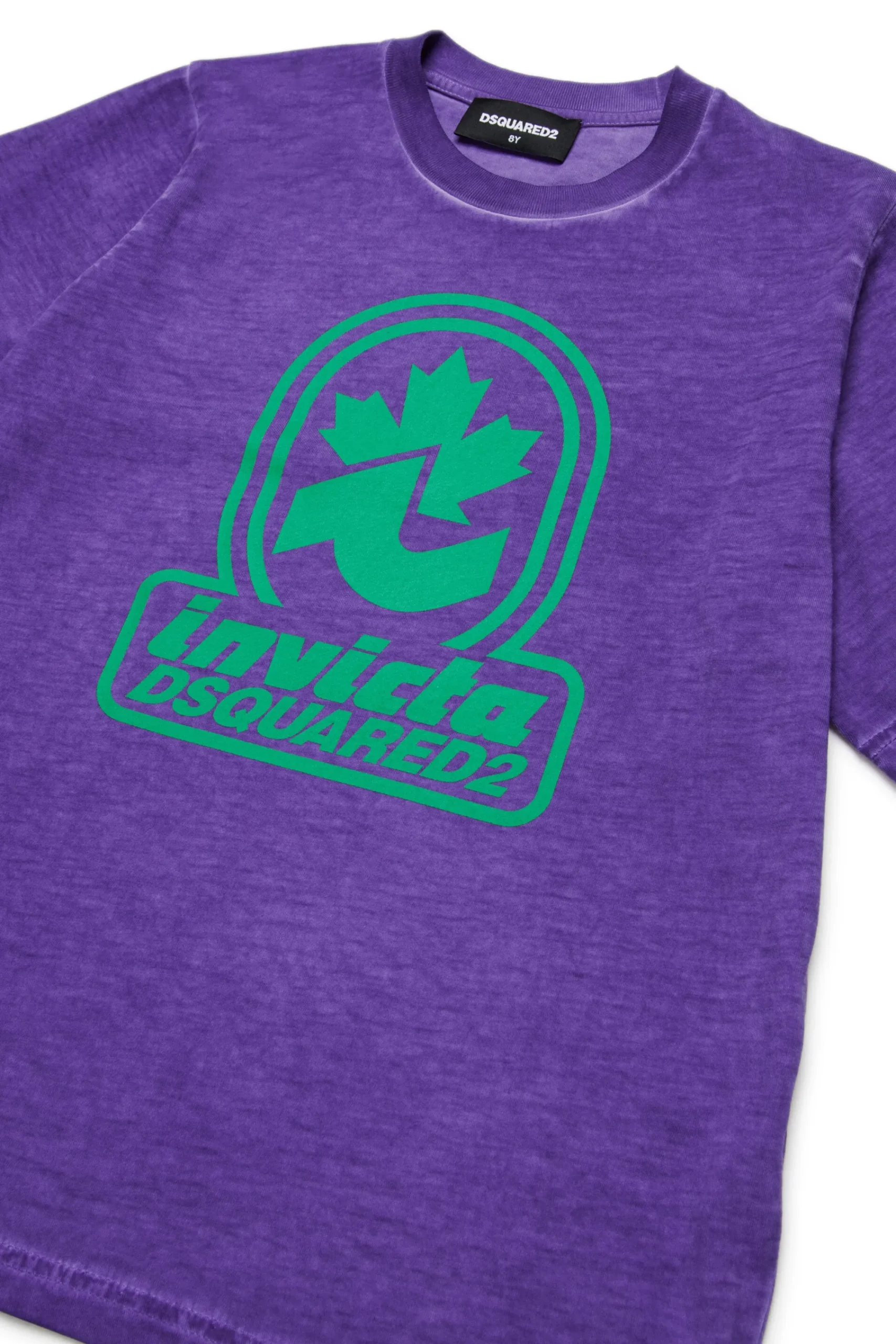 T-Shirts | T-Shirts>DSQUARED2 T-shirt Invicta x heliotrope