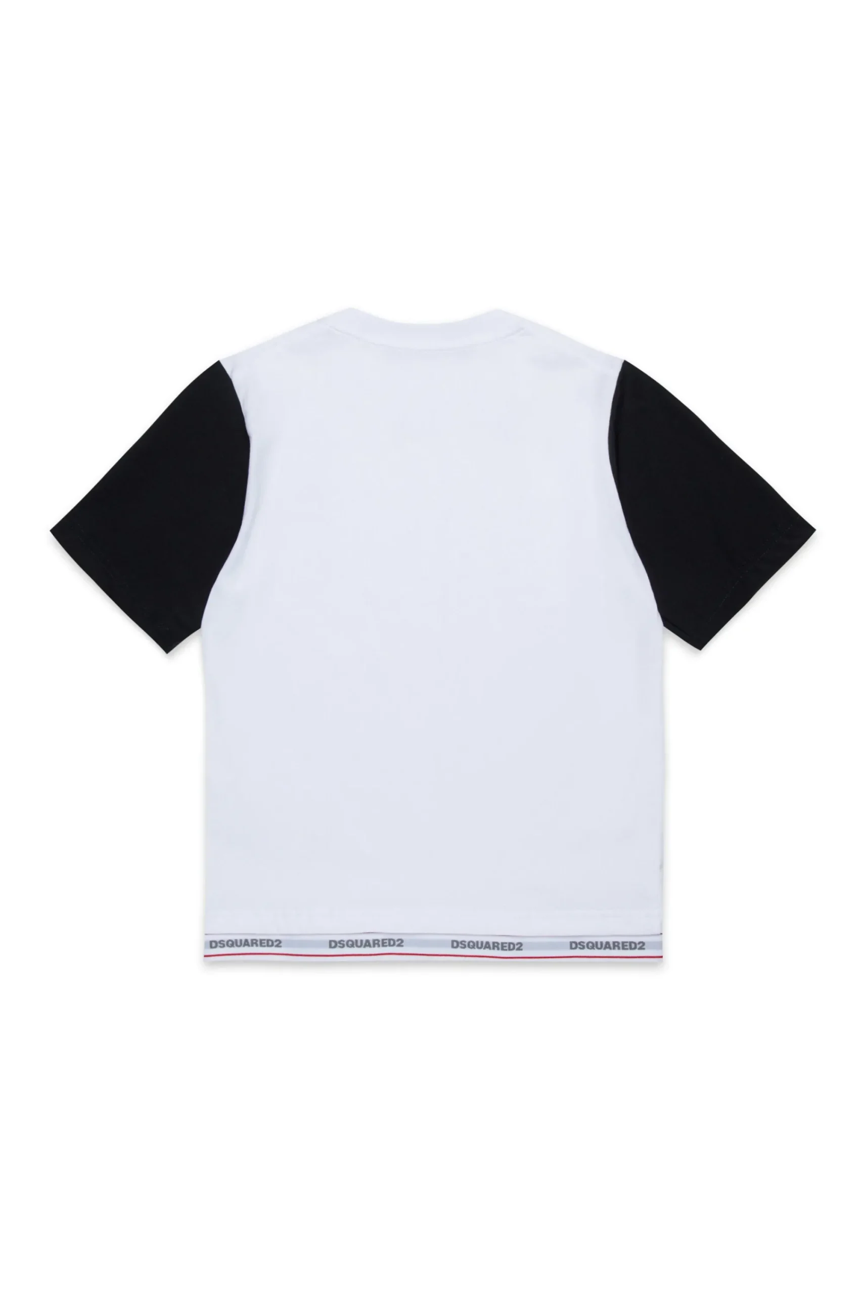 Swimwear | Swimwear>DSQUARED2 T-shirt with branded elastic white