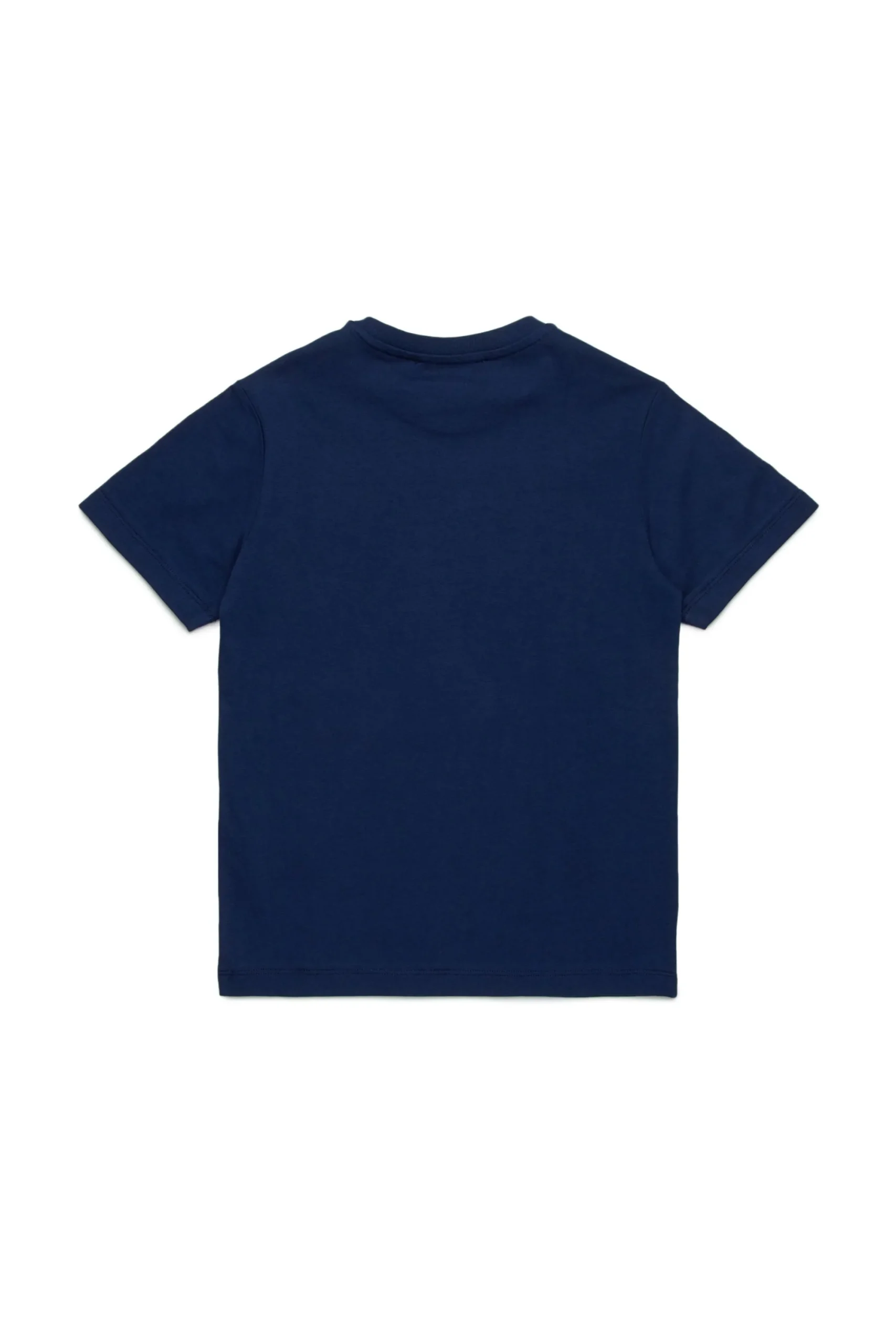 T-Shirts | Logomania>DSQUARED2 T-shirt with college print dark blue