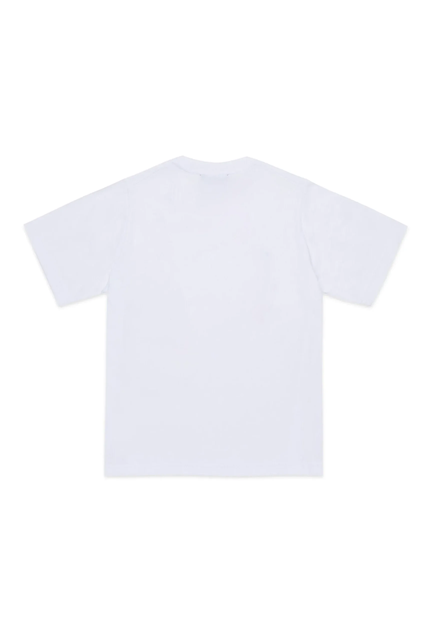 T-Shirts | T-Shirts>DSQUARED2 T-shirt with Cowboy Pizza graphics white