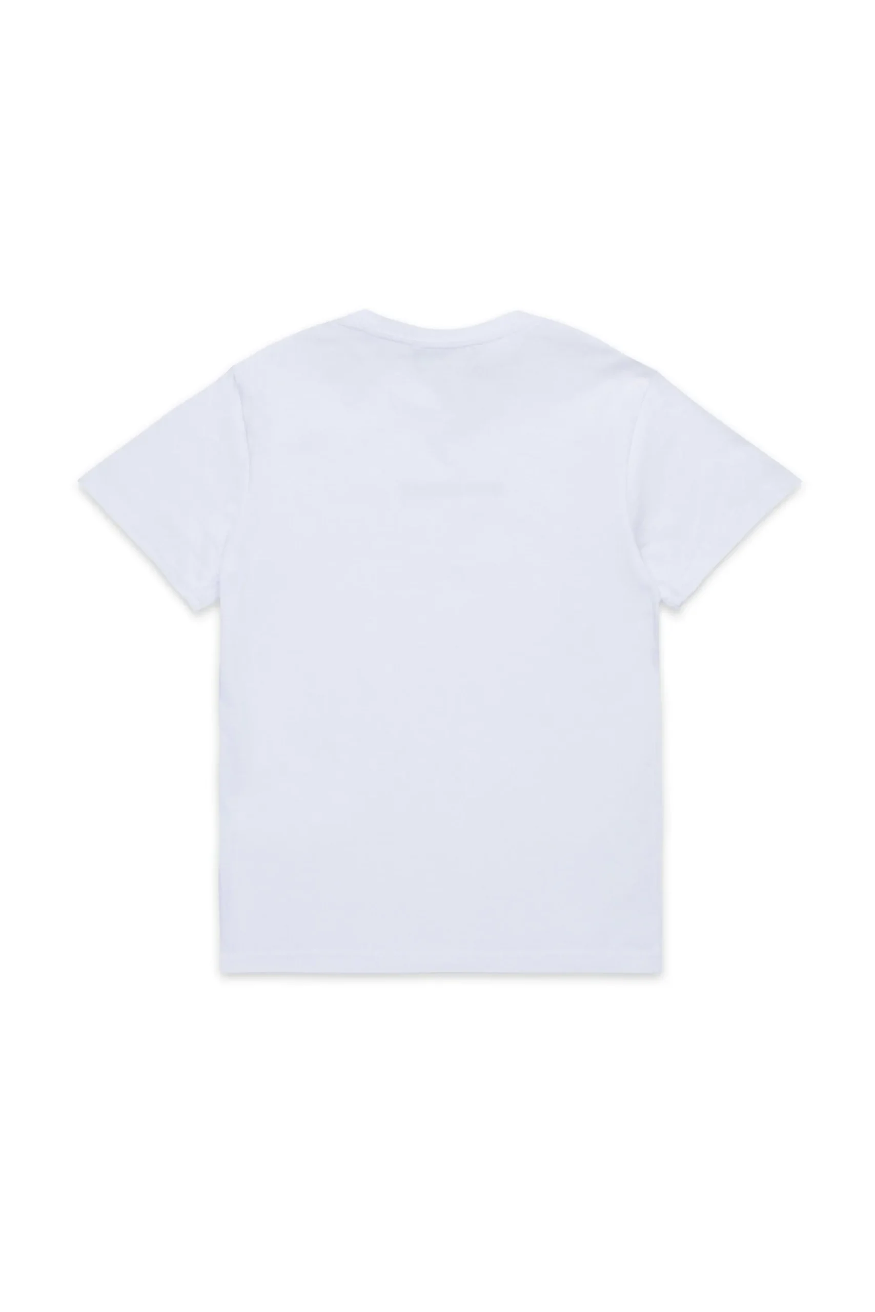 T-Shirts | Activewear>DSQUARED2 T-shirt with D2 USA print white