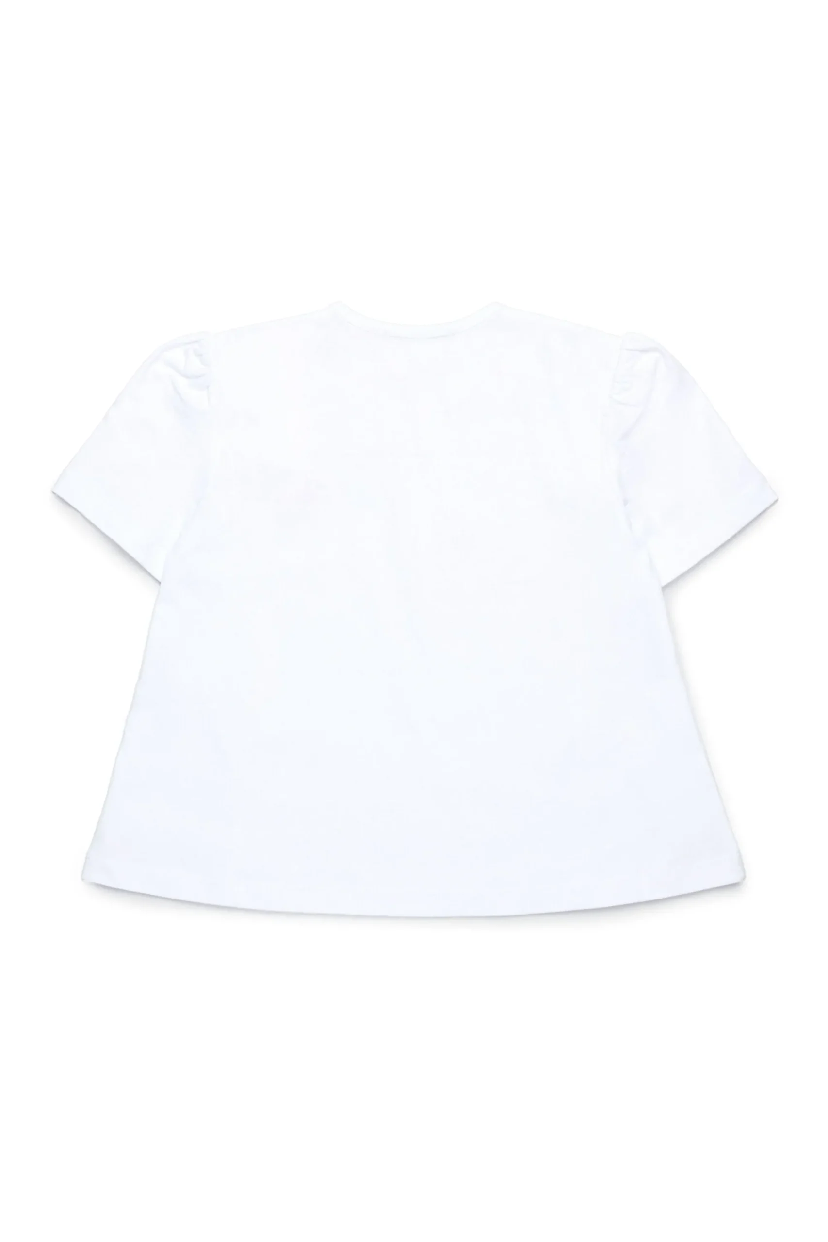 T-Shirts>MAX&Co. T-shirt with floral embroidery white