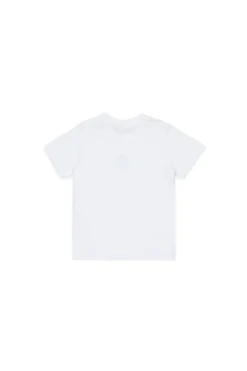 T-Shirts | Activewear>DSQUARED2 T-shirt with Maple Leaf white