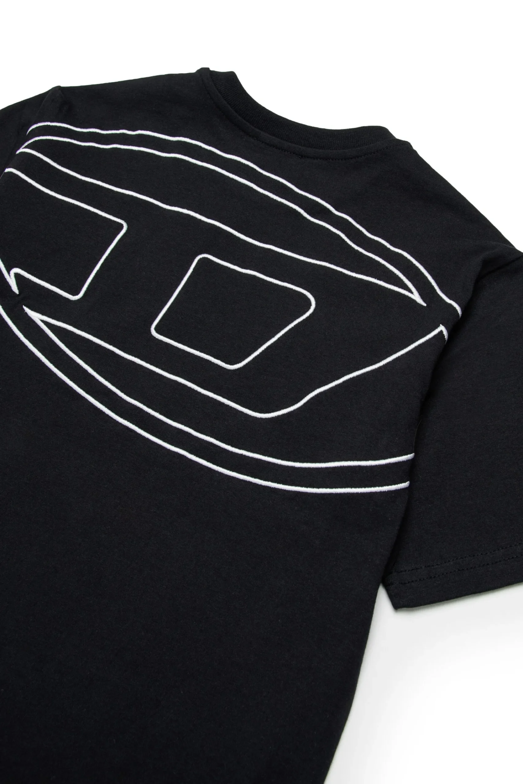 Oval D By Diesel | Oval D By Diesel>DIESEL T-shirt with maxi Oval D logo black
