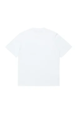 T-Shirts>MARNI T-shirt with mylar pocket natural white
