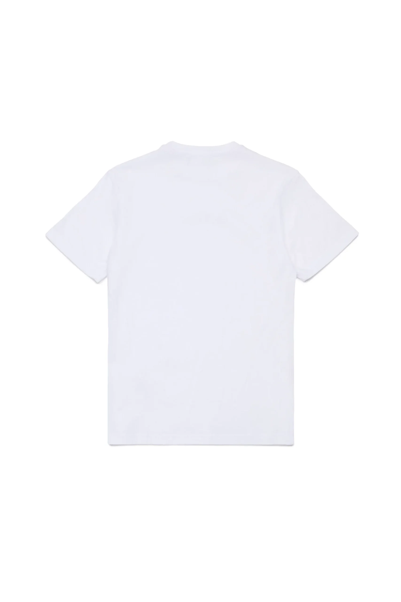 T-Shirts | Activewear>DSQUARED2 T-shirt with rubber effect logo white