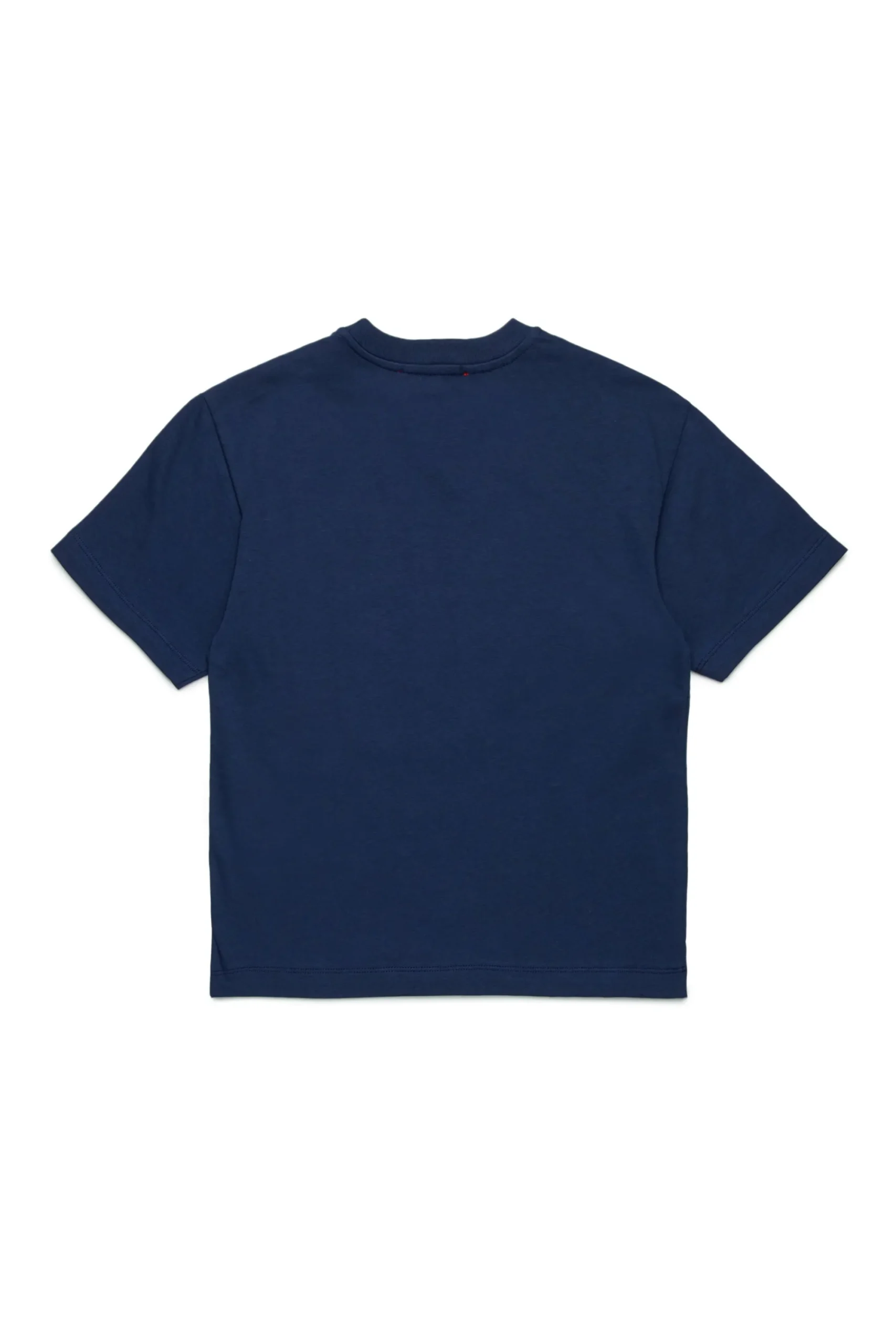 T-Shirts | Logomania>MAX&Co. T-shirt with solid floral square bluette