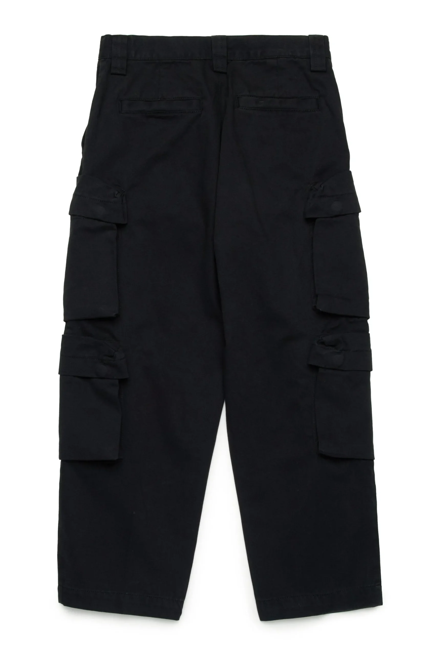 Pants>DIESEL Twill cargo pants black