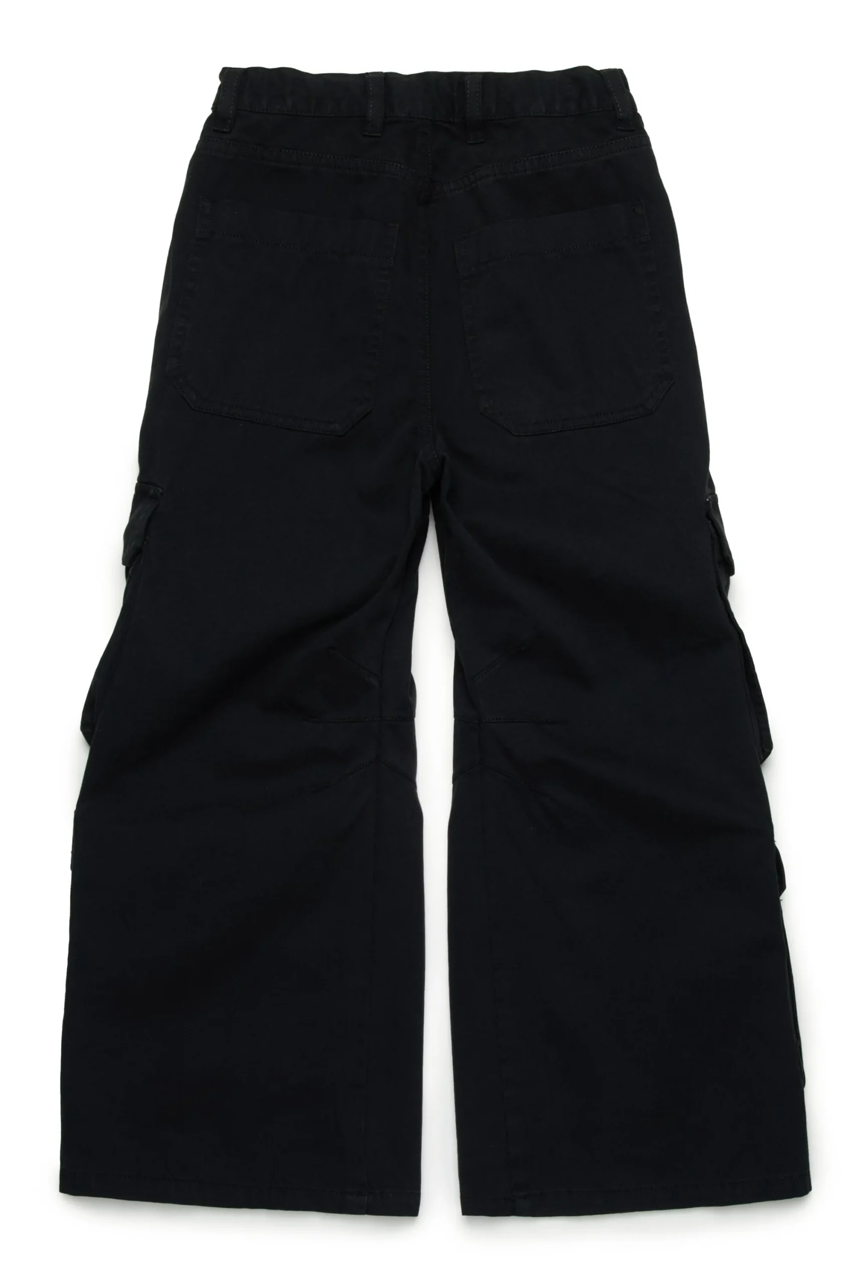 Pants>DIESEL Twill cargo pants black