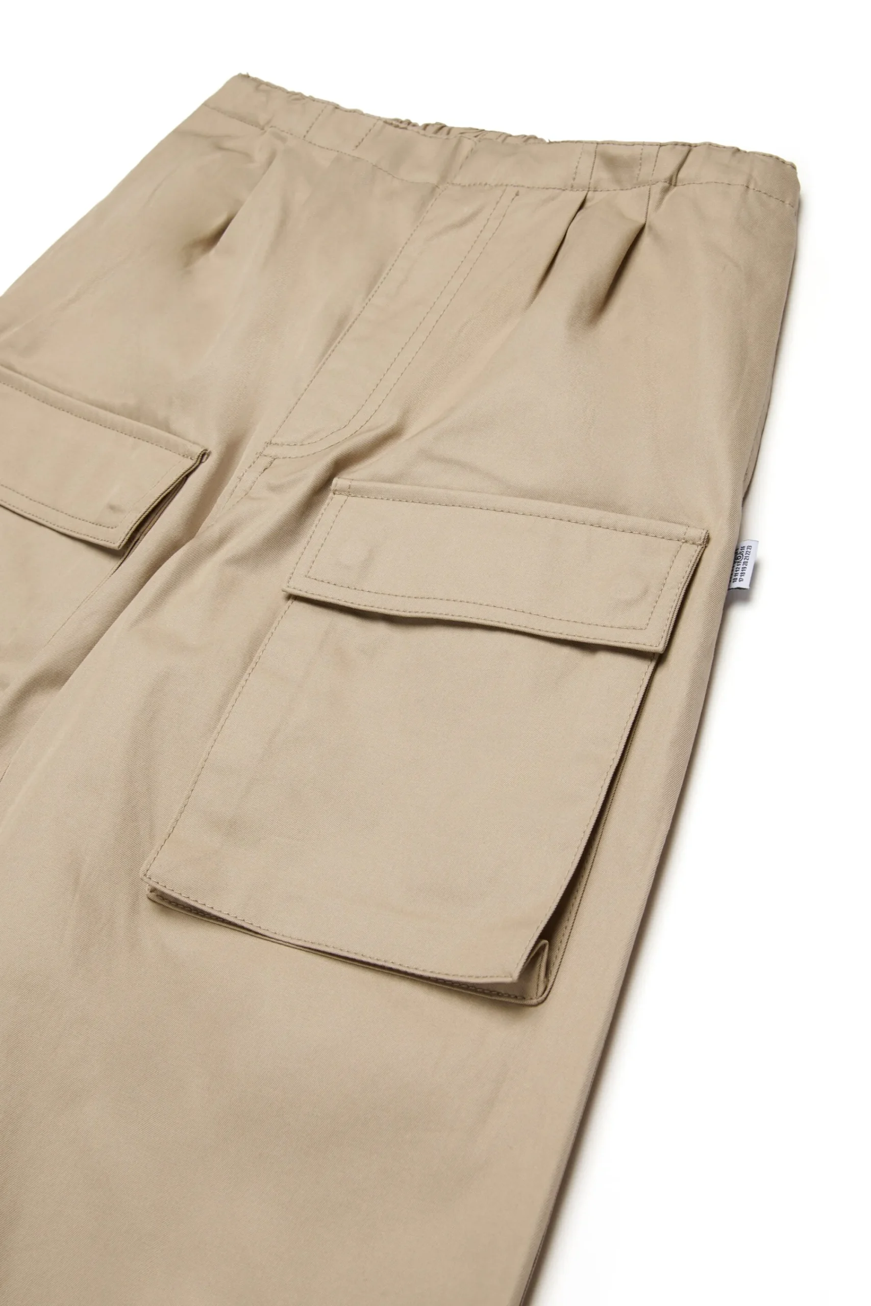 Pants | Pants>MM6 MAISON MARGIELA Twill cargo pants beige