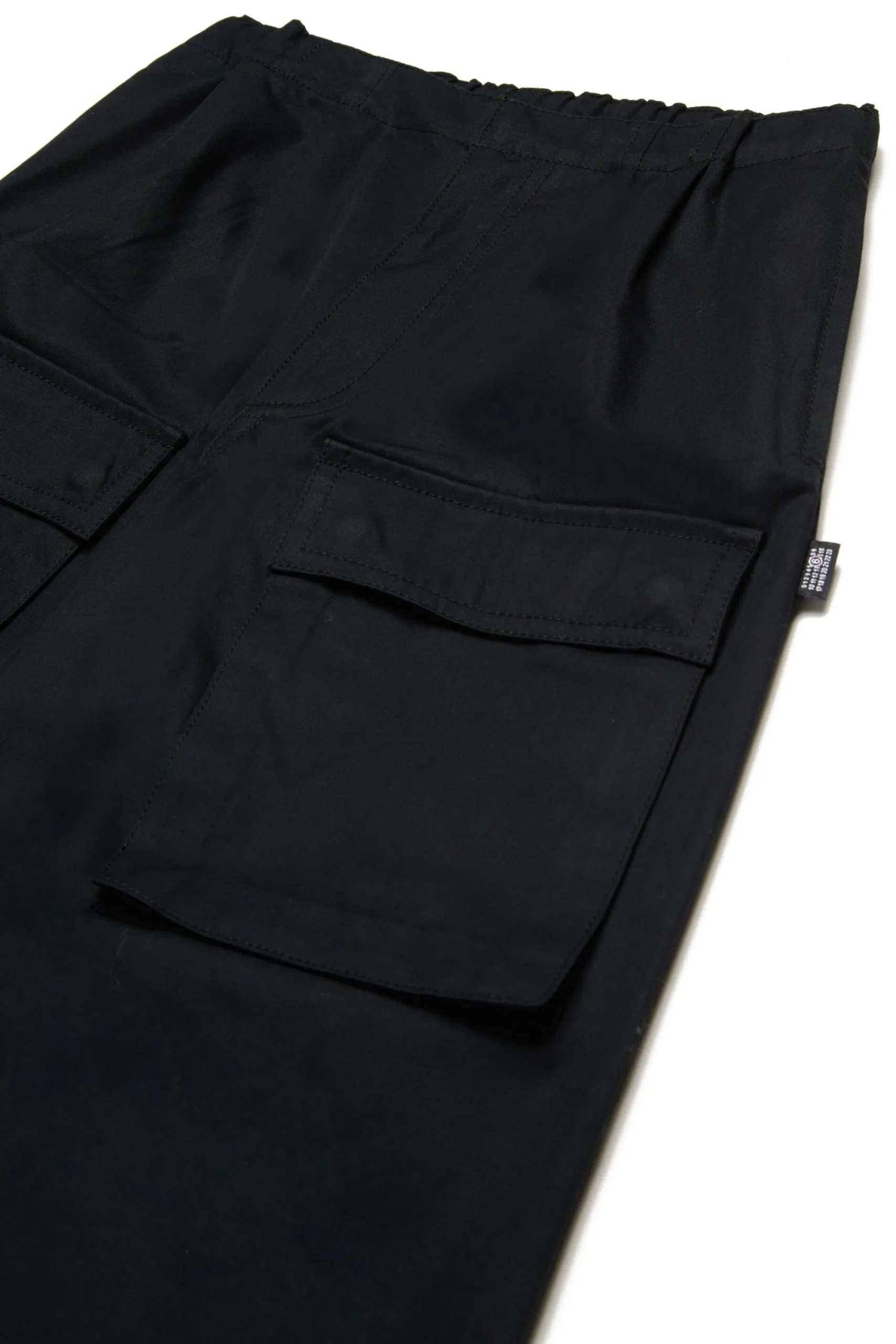 Pants | Pants>MM6 MAISON MARGIELA Twill cargo pants black