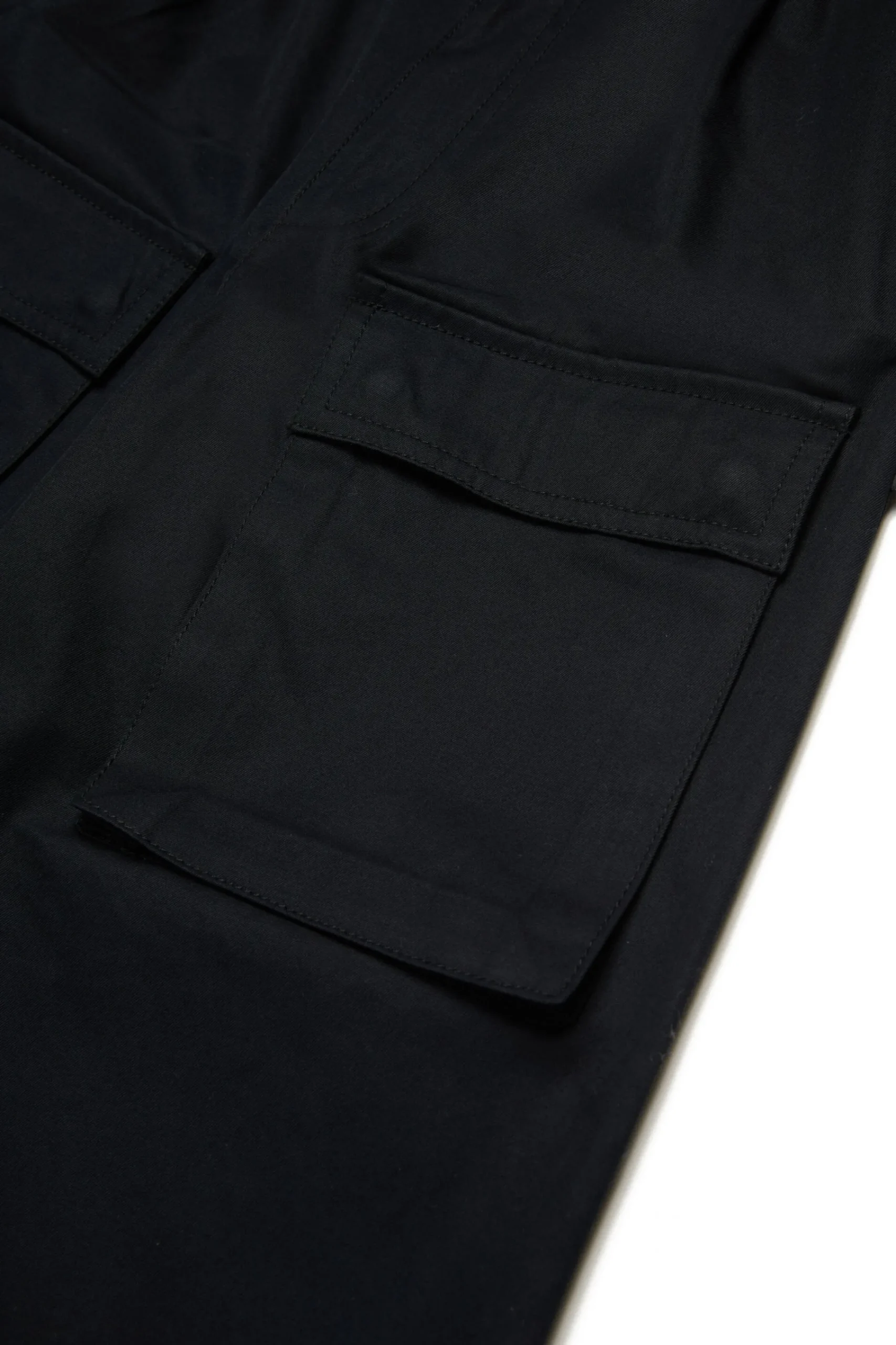 Pants | Pants>MM6 MAISON MARGIELA Twill cargo pants black