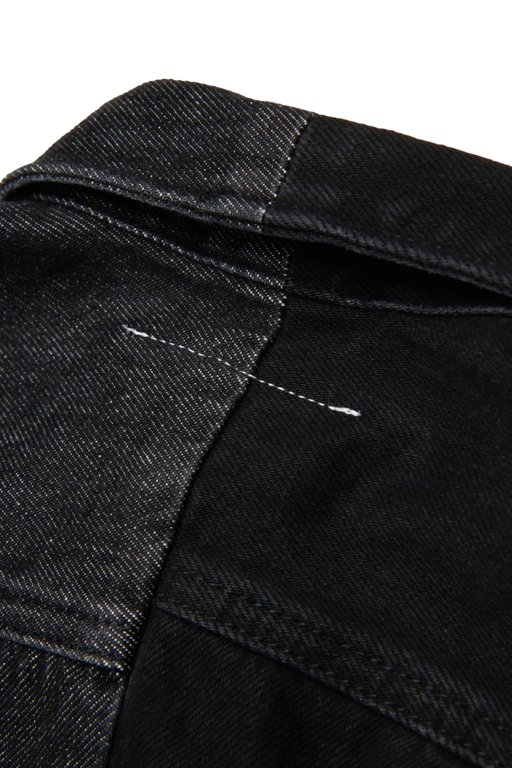 Dresses | Denim-Mania>MM6 MAISON MARGIELA Two-tone denim sleeveless dress with lettering Denim Black