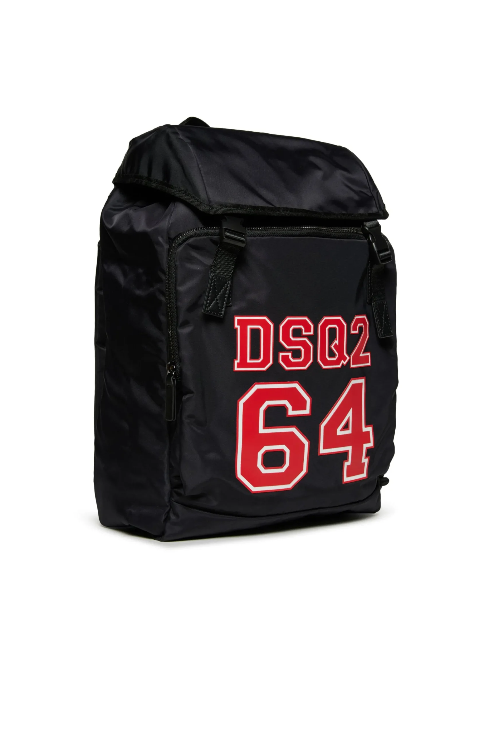 Bags And Backpacks | Logomania>DSQUARED2 Urban backpack branded DSQ2 64 black