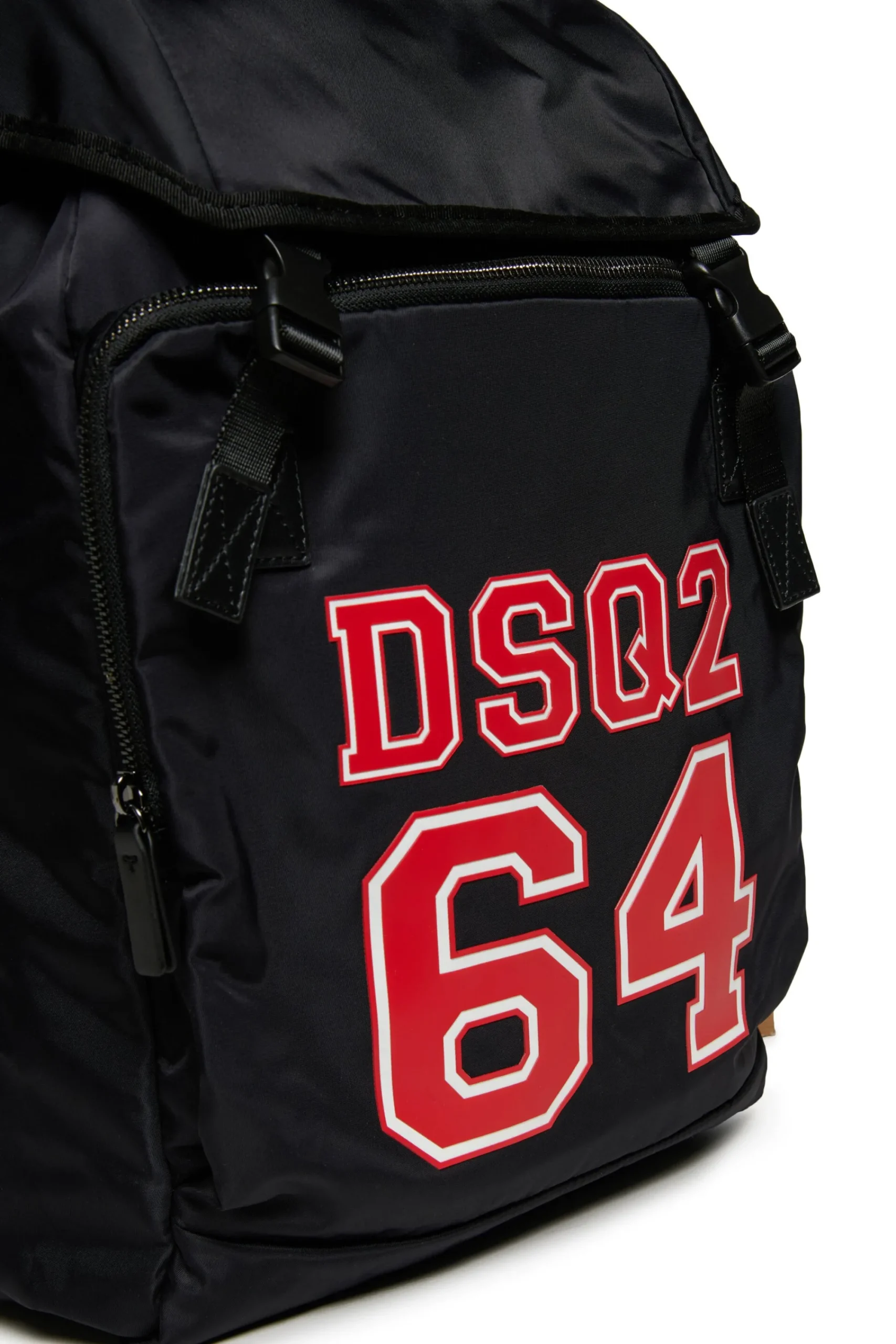 Bags And Backpacks | Logomania>DSQUARED2 Urban backpack branded DSQ2 64 black