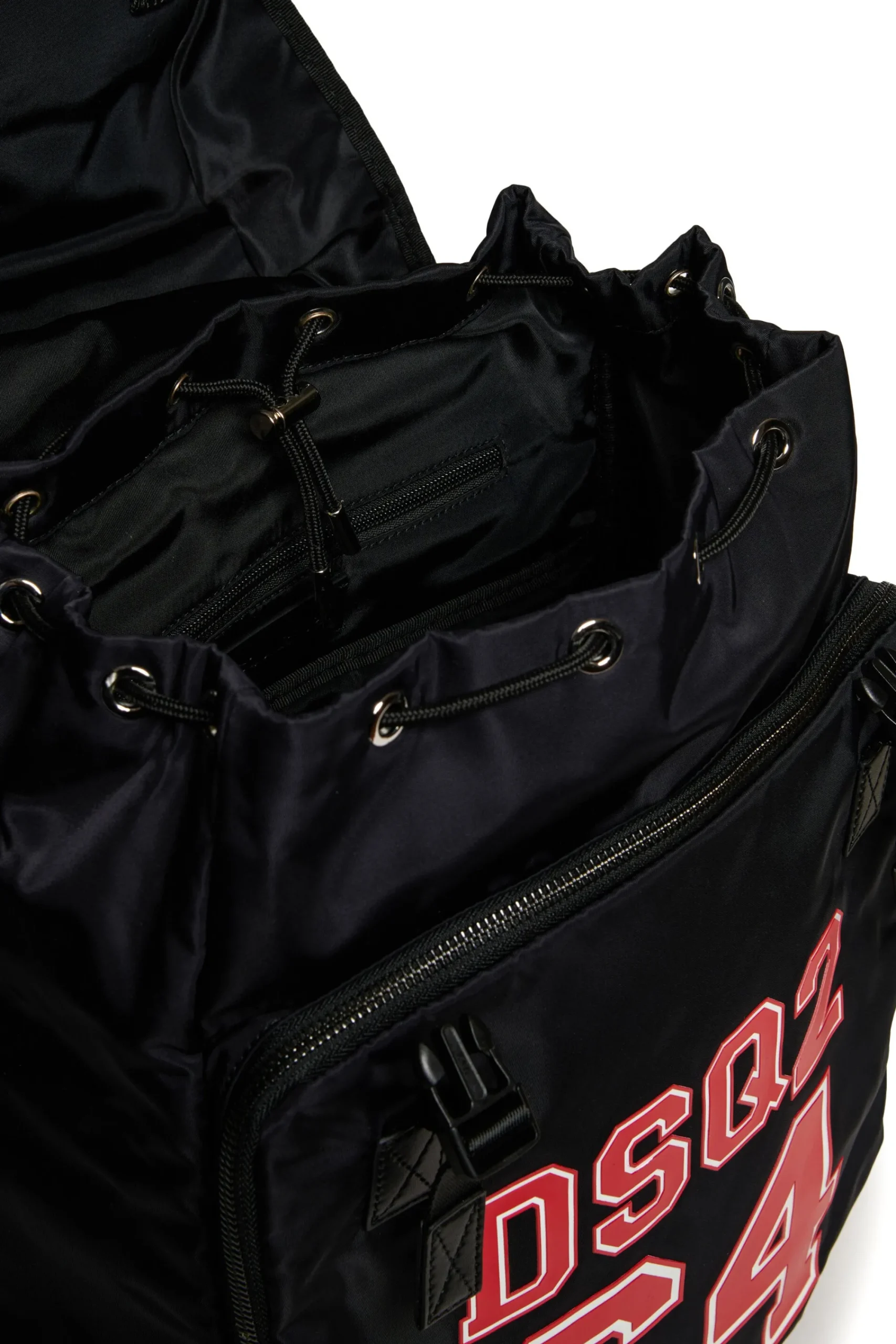 Bags And Backpacks | Logomania>DSQUARED2 Urban backpack branded DSQ2 64 black