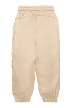 Pants>DIESEL Utility-style satin cargo pants beige