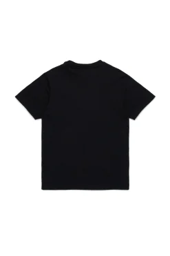 T-Shirts | Logomania>DSQUARED2 Vintage branded T-shirt black