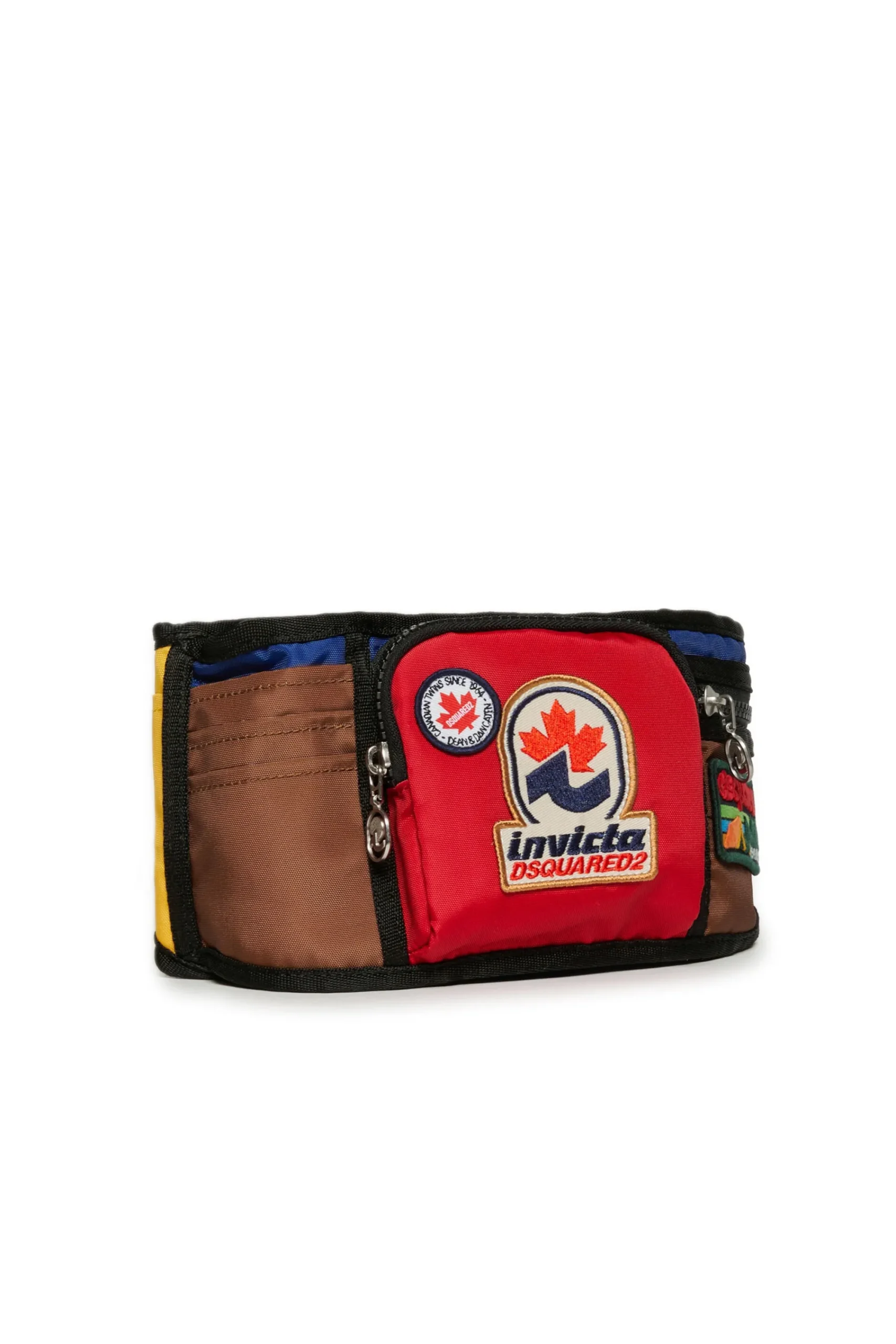 Bags And Backpacks | Backpacks And Belt Bags>DSQUARED2 Waist bag Invicta x yellow sun
