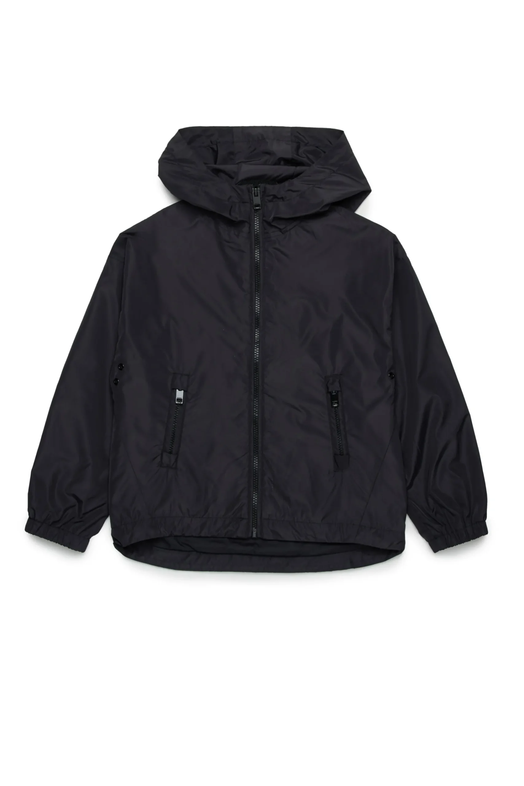 Oval D By Diesel | Oval D By Diesel>DIESEL Windbreaker jacket with maxi Oval D logo black