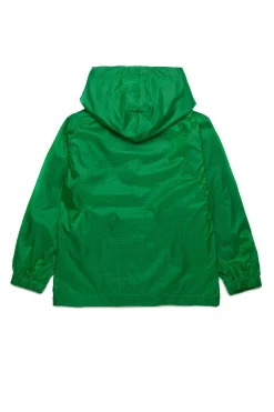 Jackets And Padded Jackets | Jackets And Padded Jackets>MYAR Windbreaker jacket with logo fluo green