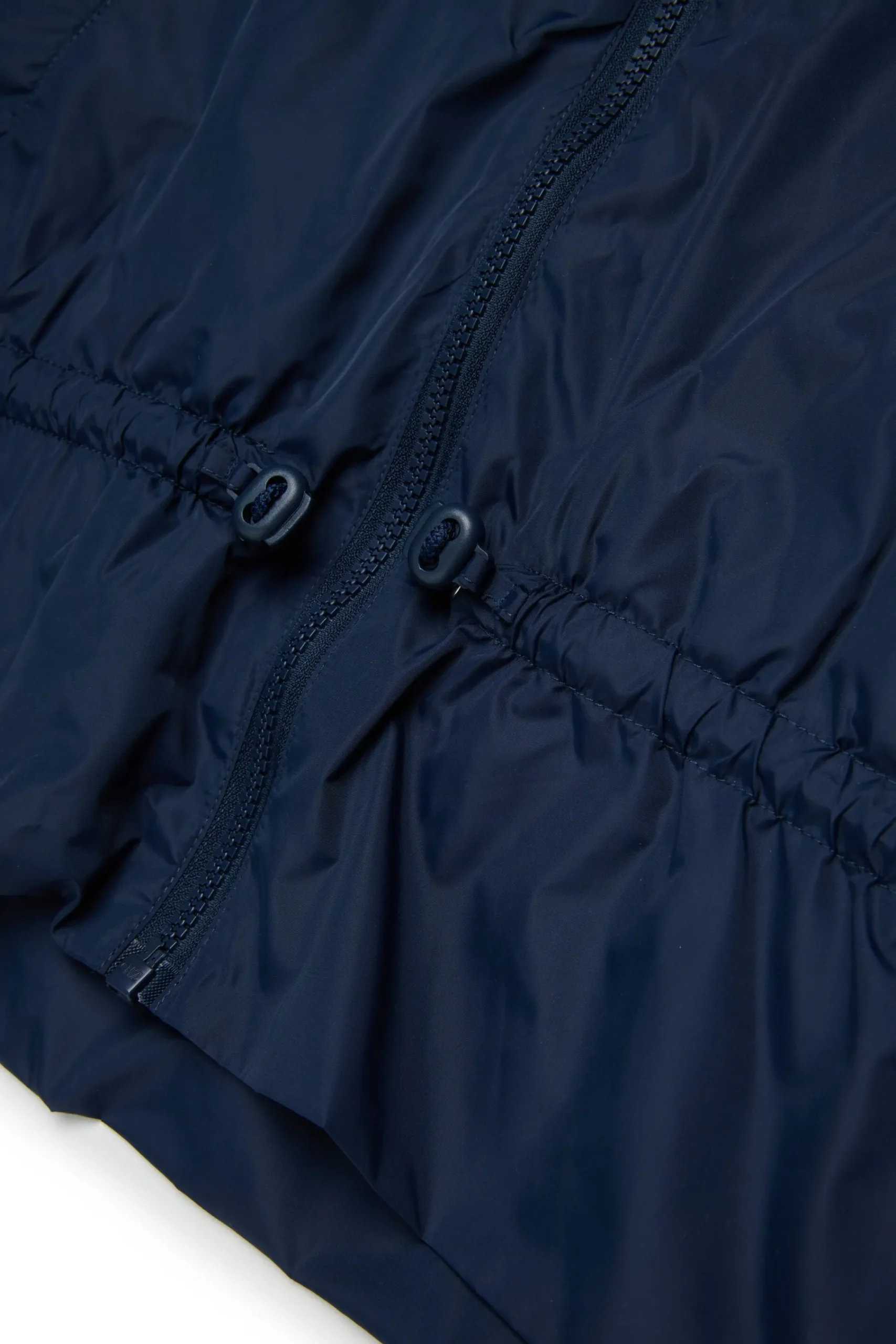 Jackets And Padded Jackets>MAX&Co. Windbreaker jacket with ruffles bluette