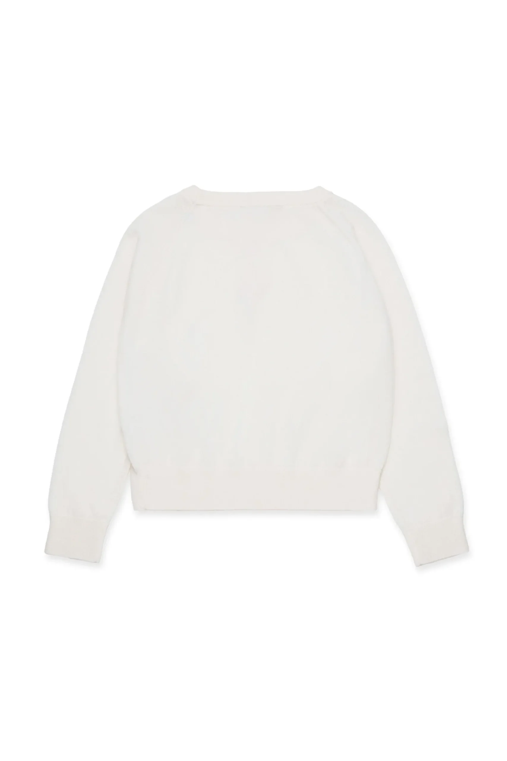 Knitwear>MAX&Co. Wool crew-neck pullover white
