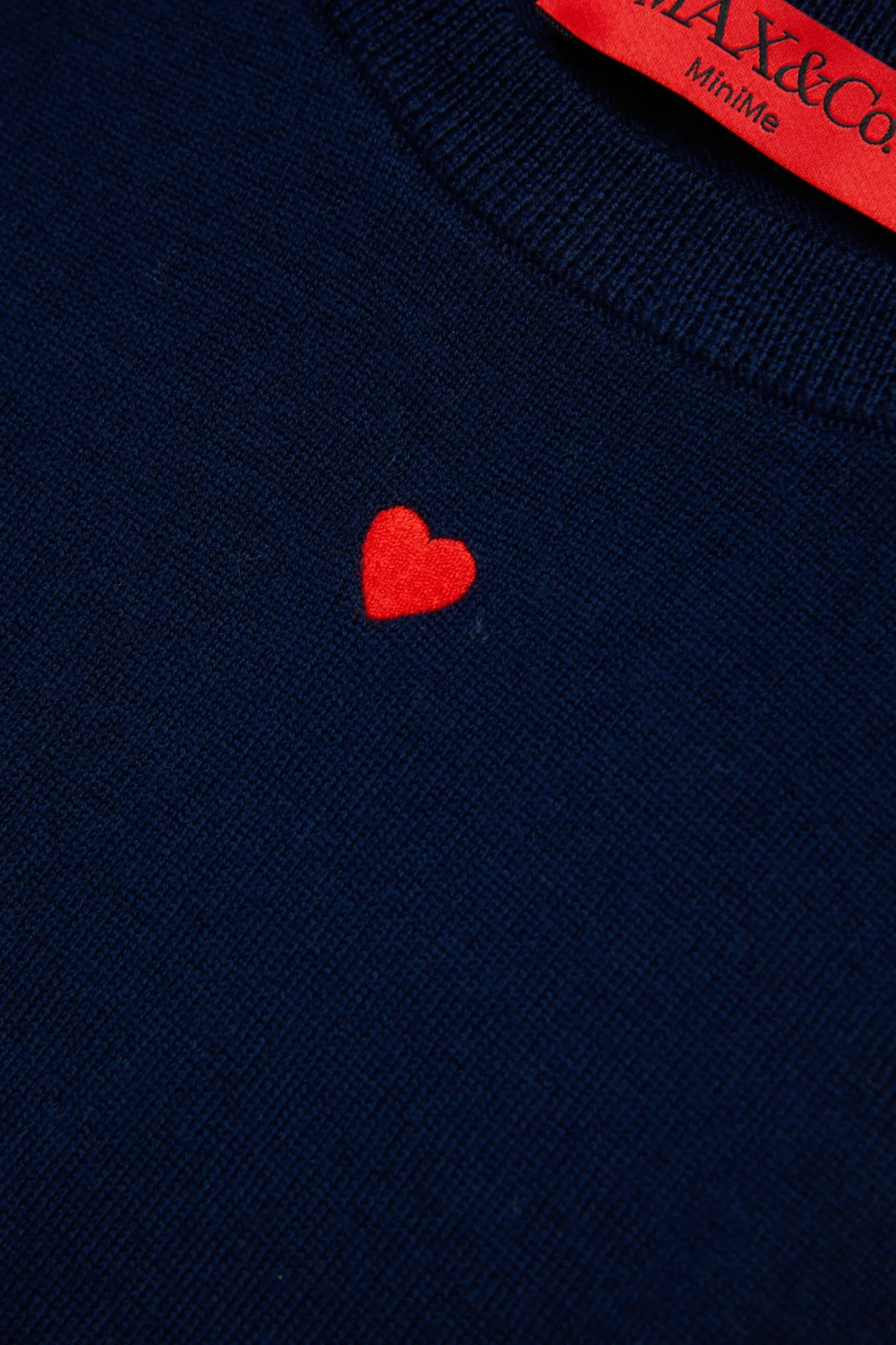 Knitwear>MAX&Co. Wool crew-neck pullover bluette