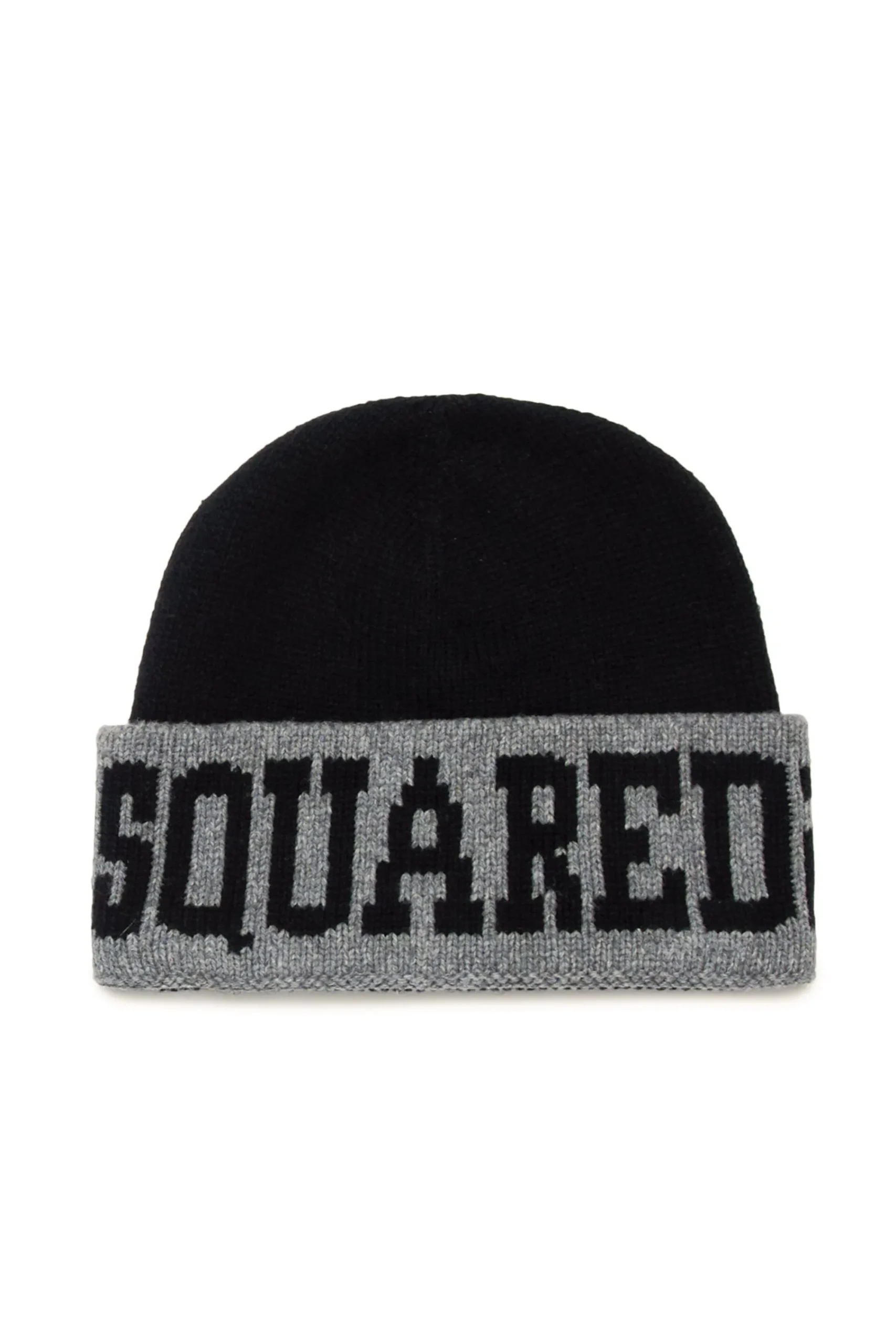 Hats And Caps | Hats And Caps>DSQUARED2 Wool-blend beanie with logo black