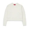 Knitwear>MAX&Co. Wool-blend pullover white