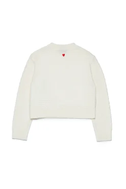 Knitwear>MAX&Co. Wool-blend pullover white