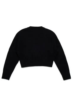 Knitwear>MARNI Wool-blend pullover with stars black