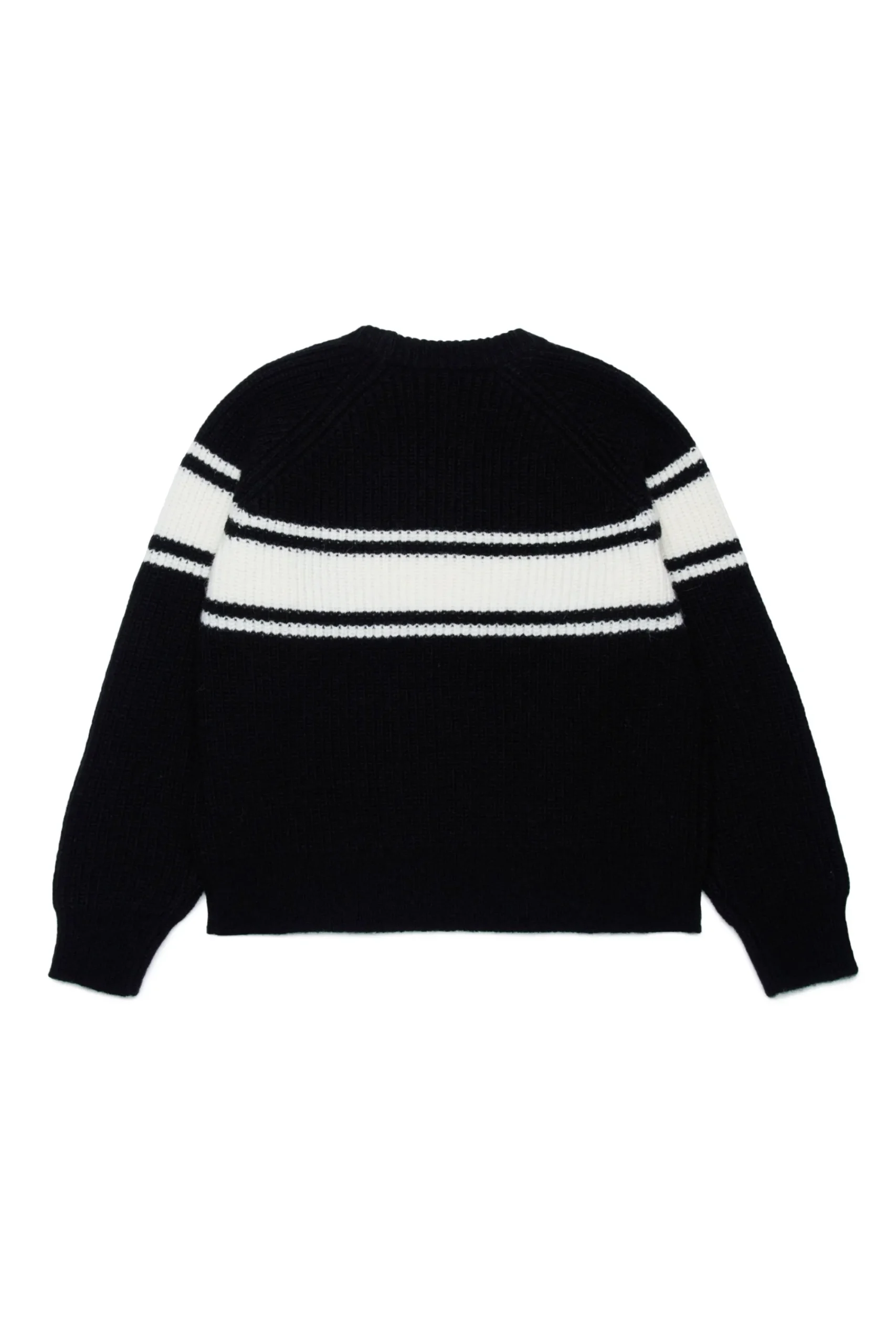 Knitwear | Knitwear>MARNI Wool-blend pullover with stripes black