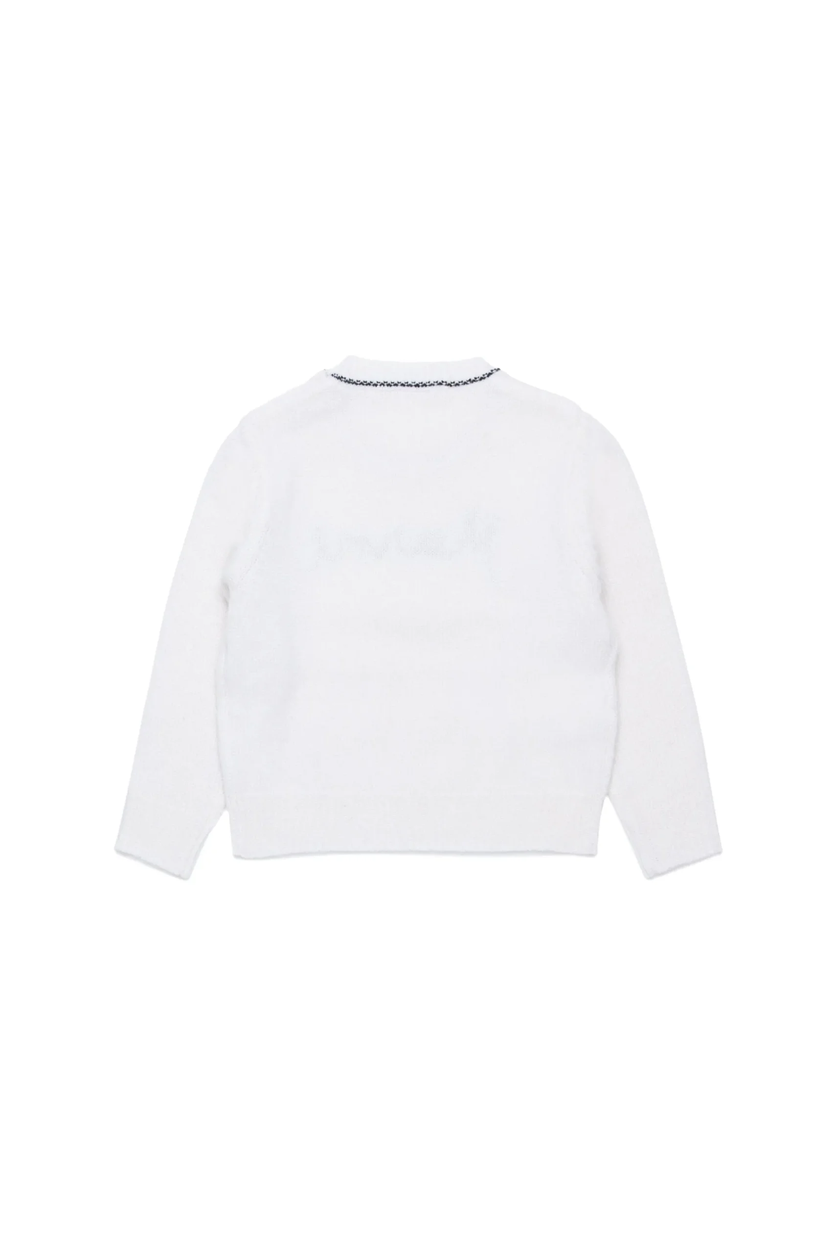 Knitwear>MARNI Wool-cashmere blend crew-neck sweater natural white