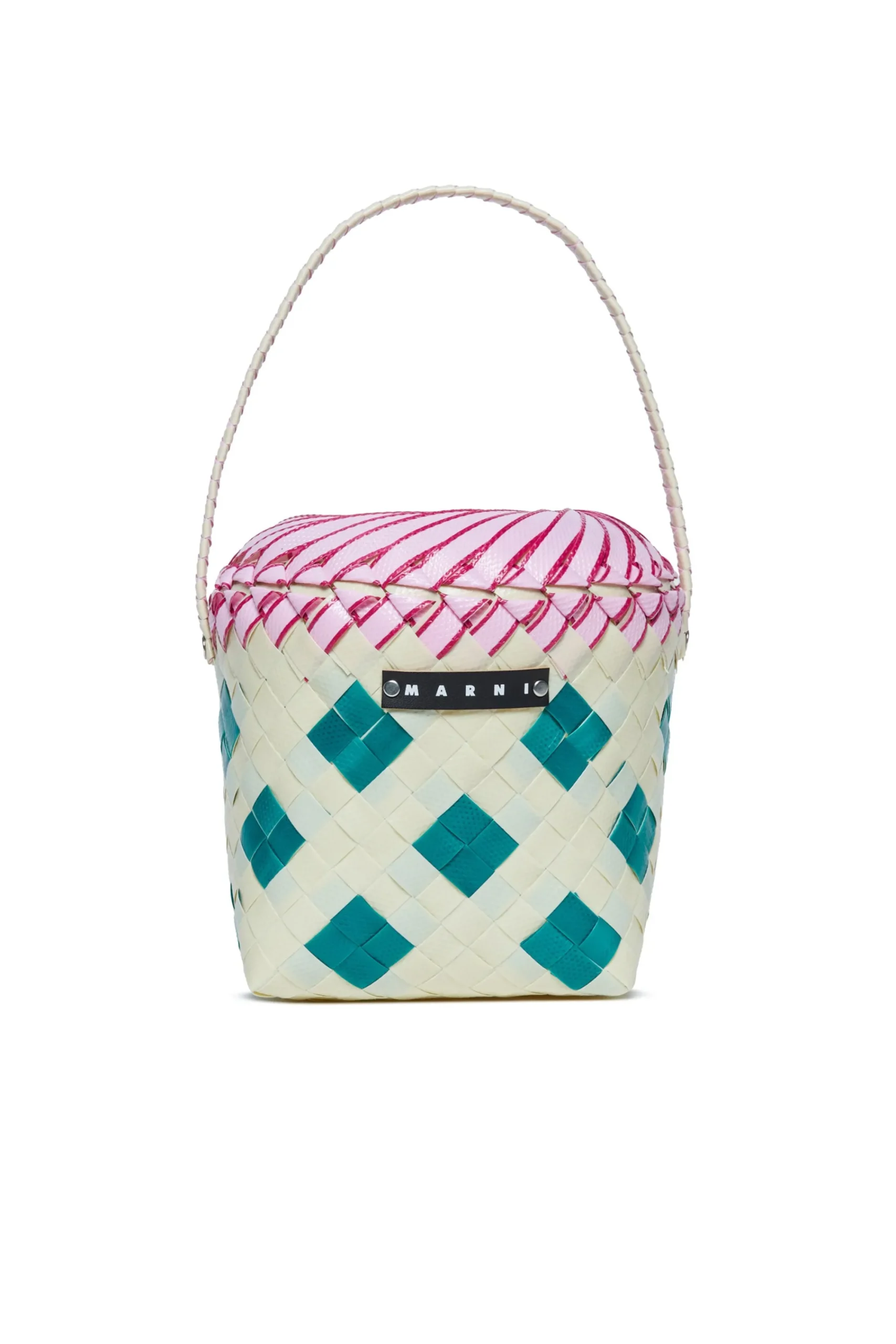 Bags And Backpacks>MARNI Woven Beach Party Bag natural beige