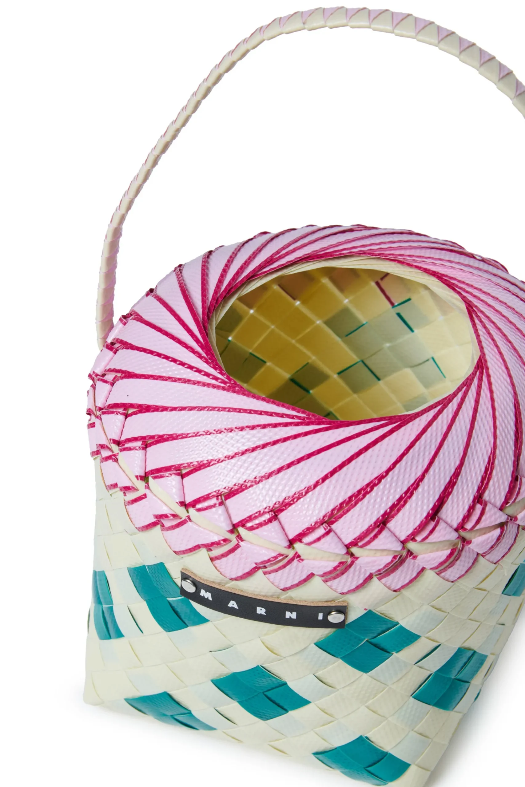 Bags And Backpacks>MARNI Woven Beach Party Bag natural beige