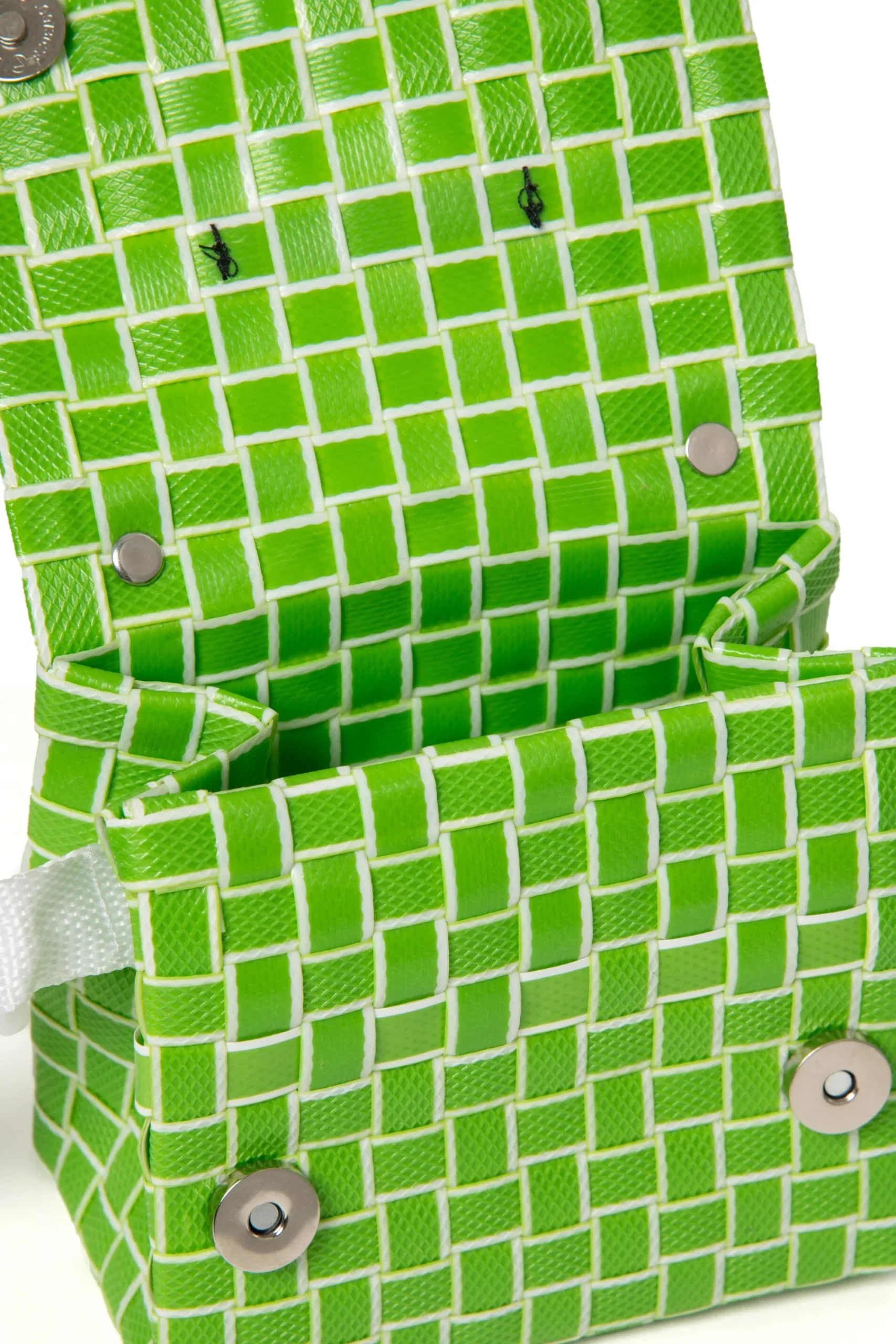 Bags And Backpacks>MARNI Woven Joy Micro bag apple green