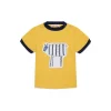 T-Shirts>MARNI Zebra print T-shirt intense yellow